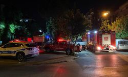 Aydın'da yangın: Mahsur kalan kadın demir parmaklıkları kesilerek kurtarıldı