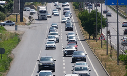 Dönüş çilesi başlıyor! Tekirdağ-İstanbul yolunda yoğunluk...
