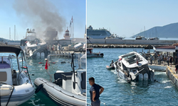 Bodrum'da teknede patlama: Yaralılar var
