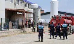Elazığ'da gaz dolum tesisinde patlama