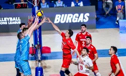 A Milli Erkek Voleybol Takımı, Slovenya'ya mağlup oldu