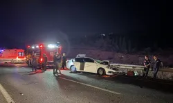 Düğün yolunda feci kaza: Anne ve baba öldü, 1'i bebek 2 yaralı