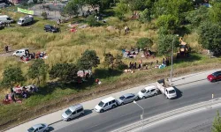Kaçak kurban kesimi havadan görüntülendi! Ceza geliyor