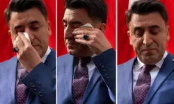 Atanan vali vedasında hem ağladı, hem de ağlattı
