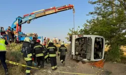Bayram sabahı otobüs kazası: 1 ölü, 26 yaralı