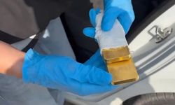 Edirne'de otomobilde 9,9 kilogram külçe altın ele geçirildi