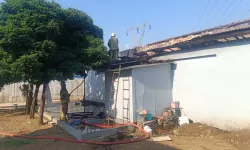 İzmir'de çiftlik yangını: 1 yaşındaki bebek ağır yaralandı