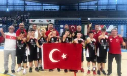 Down Sendromlular Basketbol Milli Takımı, Avrupa Şampiyonası'nda ikinci oldu