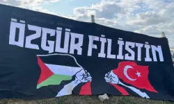 Samsunsporlular'dan Filistin'e destek