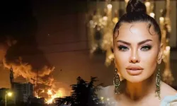 Ünlü şarkıcı İran'da savaşın ortasında kaldı!