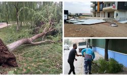 Siirt, Batman ve Gaziantep'te şiddetli rüzgar!
