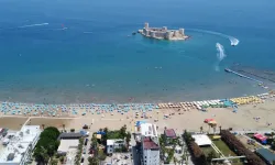 Mersin sahillerinde yoğunluk sürüyor
