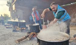 Tokat'ta asırlık kavurma ikram etme geleneği yaşatılıyor
