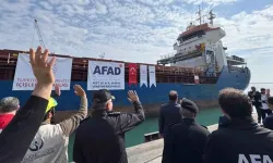 Türkiye'den Filistin'e 102 ton insani yardım gönderildi