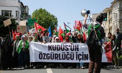 İstanbul, Filistin’in özgürlüğü için yürüdü