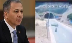 Bakan Yerlikaya kaza anını paylaştı: İki ocağa ateş düştü