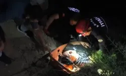 Adana'da uçuruma yuvarlanan otomobildeki 3 kişi yaralandı