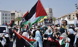Gazze’ye ilerleyen "Mağrib Direniş Konvoyu" Libya'nın Tacura kentine ulaştı