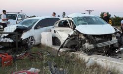 Yozgat'ta iki otomobil çarpıştı: 2 ölü