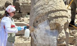 Nemrut Dağı'ndaki simge eserler nano kireçle korunacak