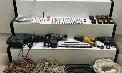 Balıkesir'de tarihi eser ve patlayıcı madde ele geçirildi