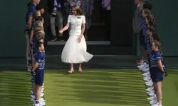Kate Middleton, Wimbledon Tenis Turnuvası'nda ayakta alkışlandı