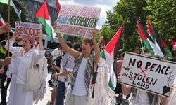 Berlin’de düzenlenen Filistin’e destek gösterisinde çok sayıda kişi gözaltına alındı