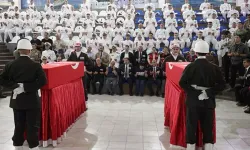Hatay'da şehit erler törenle memleketlerine uğurlandı