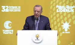 Cumhurbaşkanı Erdoğan, partisinin "32. İstişare ve Değerlendirme Toplantısı"nda konuşuyor