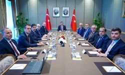 Cumhurbaşkanı Yardımcısı Yılmaz, MÜSİAD yönetimini kabul etti