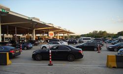 Kapıkule'de sezonun en hareketli günü yaşandı