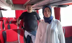 Sivas'ta kocası ile aynı otobüste şoförlük yapıyor