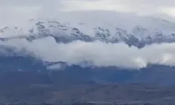 Temmuz ayında kar sürprizi! Lapa lapa yağdı