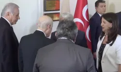 DEM Parti heyeti, Devlet Bahçeli'yi ziyaret etti