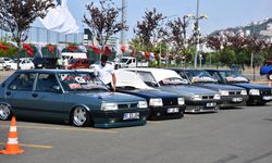 300 bin liralık araca milyonluk modifiye! Trabzon'da buluştular