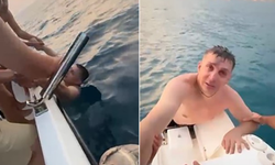 Denize açılıp boğulma tehlikesi geçirdi! Ukraynalı turisti balıkçılar kurtardı