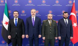 Bakan Fidan Suriyeli bakanlar ile görüştü