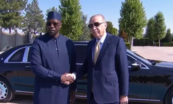 Senegal Başbakanı Ousmane Sonko Ankara'da! Cumhurbaşkanı Erdoğan karşıladı...