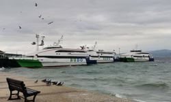 BUDO seferleri olumsuz hava koşulları nedeniyle iptal edildi