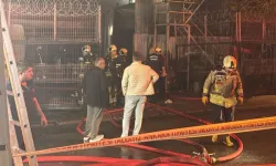 Ankara’da oto tamir dükkanında yangın paniği