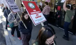 Starbucks'ta büyük grev