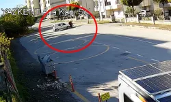 Ehliyetsiz sürücünün çarptığı motosikletteki kurye yaralandı