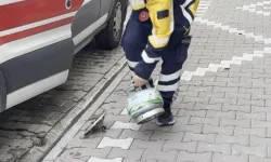 Aksaray'da otomobildeki piknik tüpü bomba gibi patladı