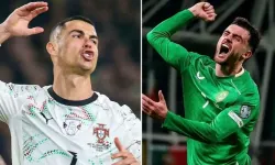 Ronaldo'nun ilk kırmızı kart gördüğü maçta Portekiz'i iki golüyle devirdi