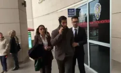 Necip Uysal, suç duyurusu için adliyeye geldi