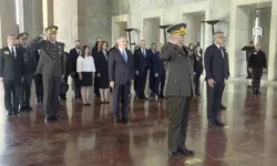 KKTC Cumhurbaşkanı Erhürman, Türkiye'de: Anıtkabir'i ziyaret etti