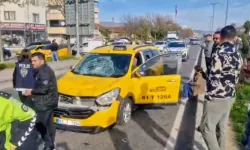 Taksinin çarptığı yaya öldü