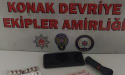 İzmir'de uyuşturucu ticareti yapan 2 şüpheli yakalandı