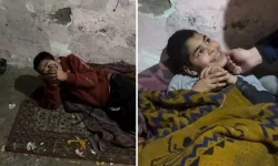 Utandıran görüntü! Engelli çocuk yıllarca kümeste yaşamış