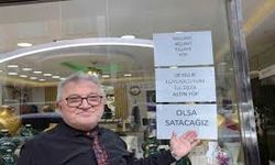 28 yıldır kuyumculuk yapıyor, ilk defa yok satıyor